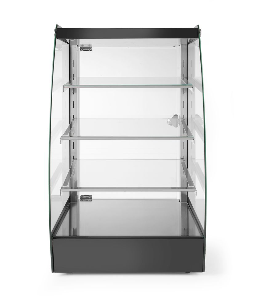 HENDI Offene Vitrine mit Regalablagen 75 L, HENDI, 230V/2W, 415x390x(H)716mm