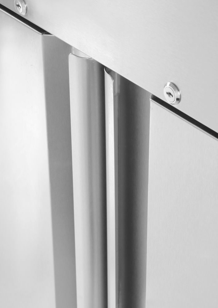 Arktic Kühlschrank eintürig 410 L, Arktic, Profi Line, 230V/290W, 600x740x(H)1950mm – Bild 2