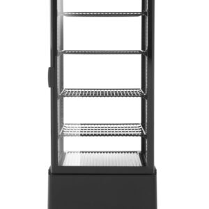 Arktic Aufsatz-Kühlvitrine 98 Liter, Arktic, Schwarz, 230V/210W, 444x397x(H)1100mm