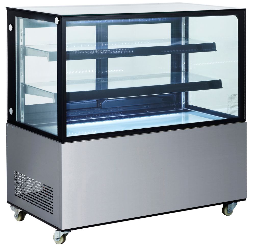 Arktic Kühlvitrine mit 2 Regalen, Arktic, 410L, 230V/490W, 1224x677x(H)1230mm