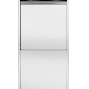 HENDI Geschirrspüler 50x60 für Tabletts und Töpfe – elektronisch gesteuert, mit Waschmitteldosiersystem und Ablaufpumpe, HENDI, 400V/7100W, 595x777x(H)1335mm