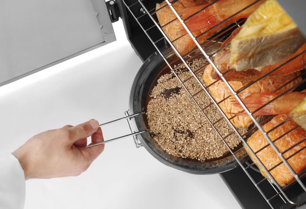 HENDI Räucherofen Elektrisch, HENDI, 230V/1600W, 540x380x(H)725mm – Bild 3