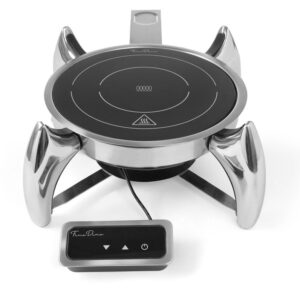 Fine Dine Induktionsheizplatte 800 W, Fine Dine, Schwarz, 230V/800W, ⌀245x(H)80mm