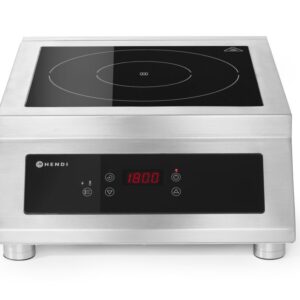 HENDI Induktionskocher Modell 5000 D, HENDI, Profi Line, 400V/5000W, 398x525x(H)175mm