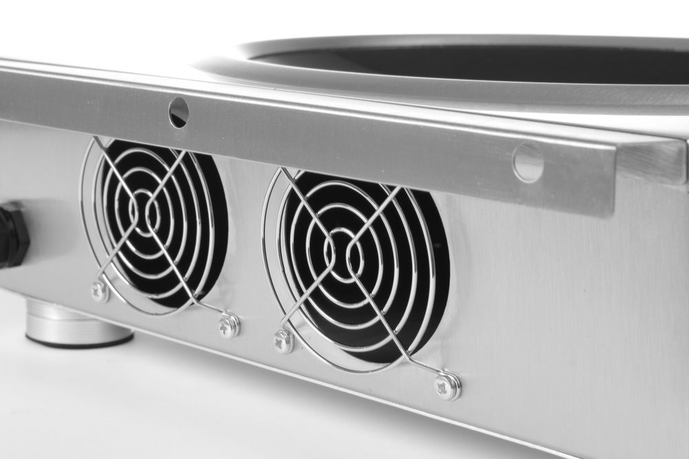 HENDI Induktionswok Modell 3500, HENDI, Profi Line, Induktionskocher, 230V/3500W, 340x450x(H)130mm – Bild 2