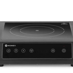 HENDI Induktionsherd 3500 D XL, HENDI, Schwarz, 220-240V/3500W, 355x400x(H)100mm