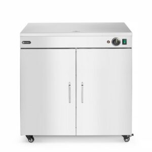 HENDI Tellerwärmer doppelt, HENDI, 230V/800W, 735x589x(H)766mm