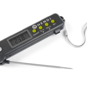 HENDI Thermometer mit einklappbarer Sonde, HENDI, 160x40x(H)25mm