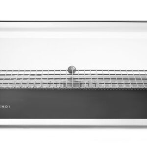 HENDI Beheiztes Thekendisplay, HENDI, einzeln, Schwarz, 220-240V/800W, 554x376x(H)311mm