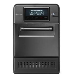HENDI Hochgeschwindigkeits-Backofen CombiTurbo, HENDI, 18L, Schwarz, 230V/3000W, 402x735x(H)608mm