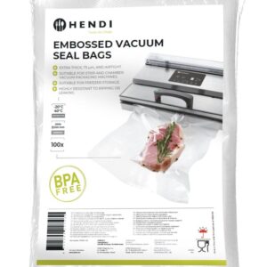 HENDI Geprägte Vakuumversiegelungsbeutel, HENDI, 100 Stk., 200x300mm