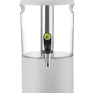 HENDI Saftspender UNIQ, HENDI, designed by Robert Bronwasser, 4L, Weiß, 315x211x(H)431mm