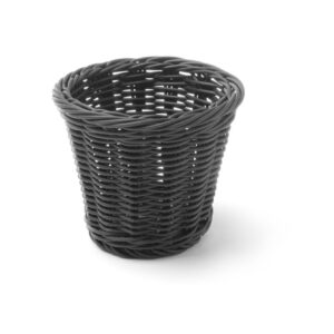 HENDI Snack-Korb, HENDI, Schwarz, ⌀130x(H)110mm