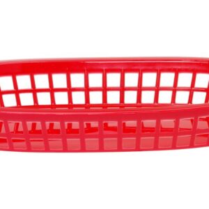 HENDI Servierkörbe im Fastfood-Stil, HENDI, Rot, 6 Stk., 272x175x(H)38mm