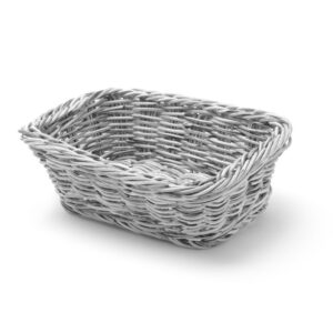 HENDI Brotkorb, rechteckig, HENDI, Hellgrau, 190x130x(H)60mm