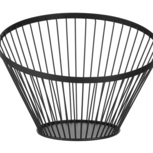 HENDI Obstkorb, abgerundet schwarz, HENDI, ⌀300x(H)205mm