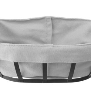 HENDI Brotkorb mit Beutel, HENDI, oval, 250x160x(H)75mm