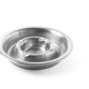 HENDI Aschenbecher mit Rinne, HENDI, ⌀140x(H)30mm