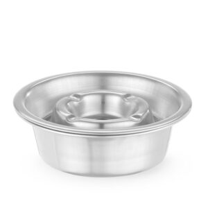 HENDI Aschenbecher mit Aschebehälter, HENDI, ⌀140x(H)40mm