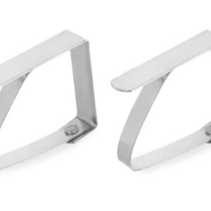 HENDI Tischdeckenklammer - 4 Stk., HENDI, 4 Stk., 50x10x(H)40mm