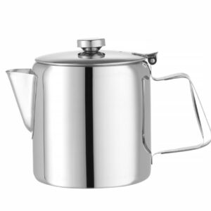 HENDI Kaffee-/Teekanne mit Klappdeckel, HENDI, 0,9L, ⌀120x(H)158mm