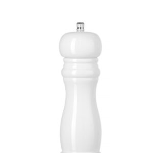 HENDI Salzmühle aus Holz, HENDI, Weiß, ⌀55x(H)215mm