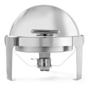 HENDI Chafing Dish Rolltop - rund, HENDI, 5,6L, 510x540x(H)480mm