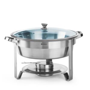 HENDI Chafing Dish - rund, HENDI, Kitchen Line, 3,5L, ⌀390x(H)270mm