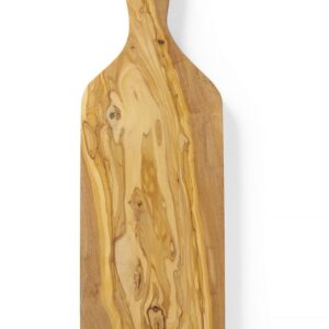 HENDI Schneide- und Servierbrett aus Olivenholz, HENDI, 400x140x(H)18mm
