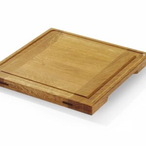 HENDI Servierbrett aus Eichenholz, HENDI, 270x270x(H)20mm