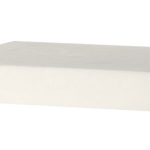 HENDI Hackblock HDPE, HENDI, Weiß, 500x400x(H)80mm