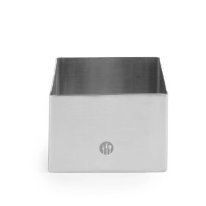 HENDI Speiseringe und Stampfer, quadratisch, HENDI, Speisering, 67x67x(H)45mm