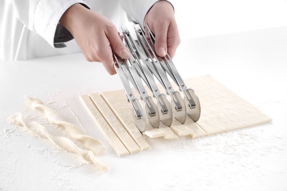 HENDI Teigschneider 5 Räder, HENDI, 222x56x(H)55mm – Bild 2