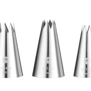 HENDI Spritztüllen - gezahnt, HENDI, ø6-8-10-12-14