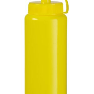 HENDI Spenderflaschen, HENDI, 0,35L, Gelb, ⌀55x(H)205mm