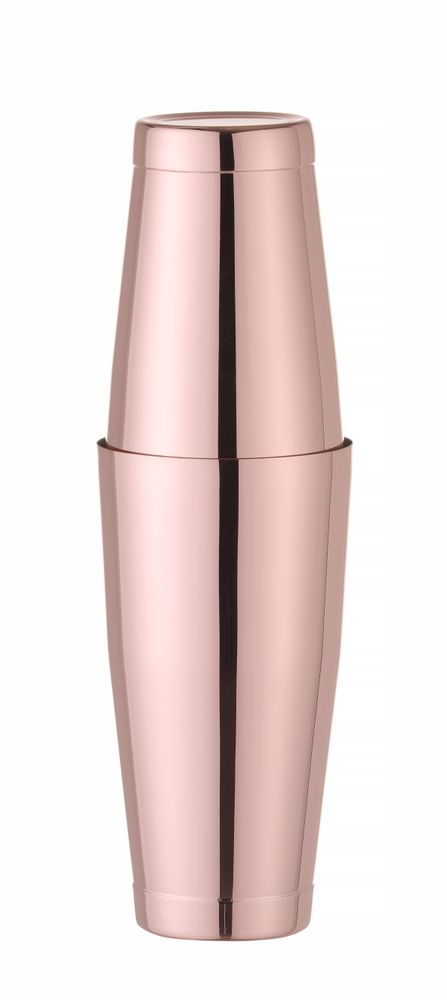BarUp Tin-on-Tin Boston Shaker, BarUp, 0,8L, Kupfer, ⌀90mm