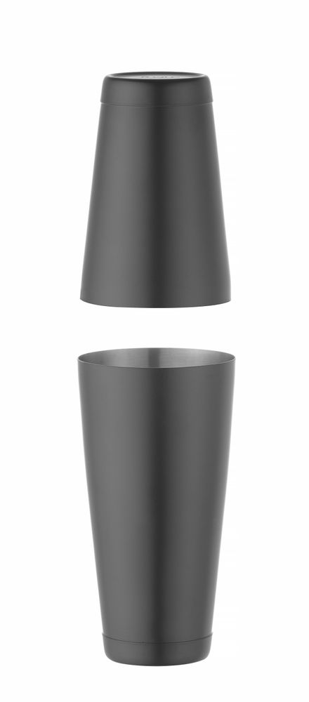 BarUp Tin-on-Tin Boston Shaker, BarUp, 0,8L, Schwarz, ⌀90mm 2 BarUp Tin-on-Tin Boston Shaker, BarUp, 0,8L, Schwarz, ⌀90mm – Bild 2