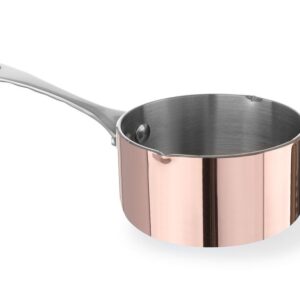 HENDI Miniatur-Kasserolle mit Ausgießer, HENDI, 0,16L, ⌀75x(H)40mm