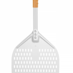 HENDI Pizzaschaufel mit kurzem Griff, quadratisch, perforiert, HENDI, 300x660mm