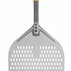 HENDI Pizzaschaufel - eckig, gelocht, kurzer Griff, HENDI, 350x710mm