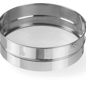 HENDI Backsieb, rund, HENDI, für Puderzucker, ⌀250x(H)75mm