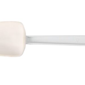 HENDI Schaberlöffel geformt, HENDI, Kitchen Line, Weiß, 254x57mm