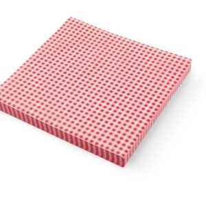 HENDI Einschlagpapier, fettdicht, HENDI, Karomuster, 500 Stk., 305x305mm