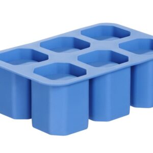 BarUp Eiswürfelform, Shotglas, BarUp, Blau, 125x190x(H)60mm