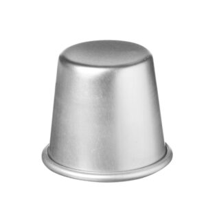 HENDI Backform rund, HENDI, mit gebördeltem Rand, ⌀70x(H)68mm