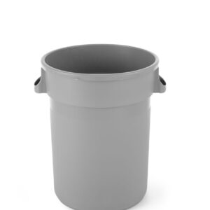 AmerBox Abfalleimer rund, AmerBox, 120L, Hellgrau, ⌀550x(H)690mm