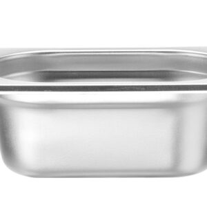 HENDI Gastronorm-Behälter 1/9, HENDI, Budget Line, GN 1/9, 0,6L, 176x108x(H)65mm