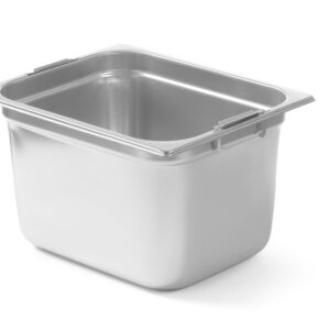 HENDI GN-Behälter mit einklappbaren Griffen, HENDI, GN 1/2, 12,5L, (H)200mm