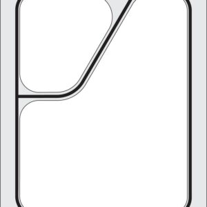 HENDI Matrize für Versiegelungsmaschine, HENDI, ein zweiteiliger Colt-Behälter (227x178 mm)