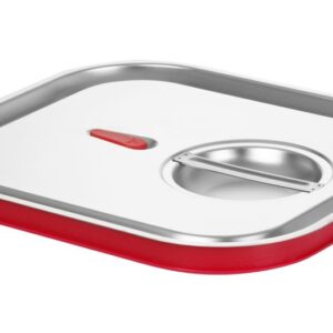 HENDI Gastronorm-Deckel mit Silikonrand, HENDI, Kitchen Line, GN 2/3, 354x325mm